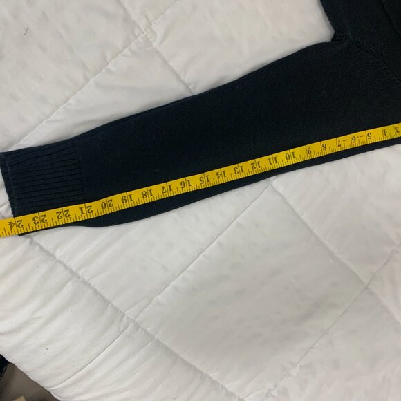 Dockers Men’s 1/4 Zip Cotton Sweater – Black – Medium - Picture 13 of 14